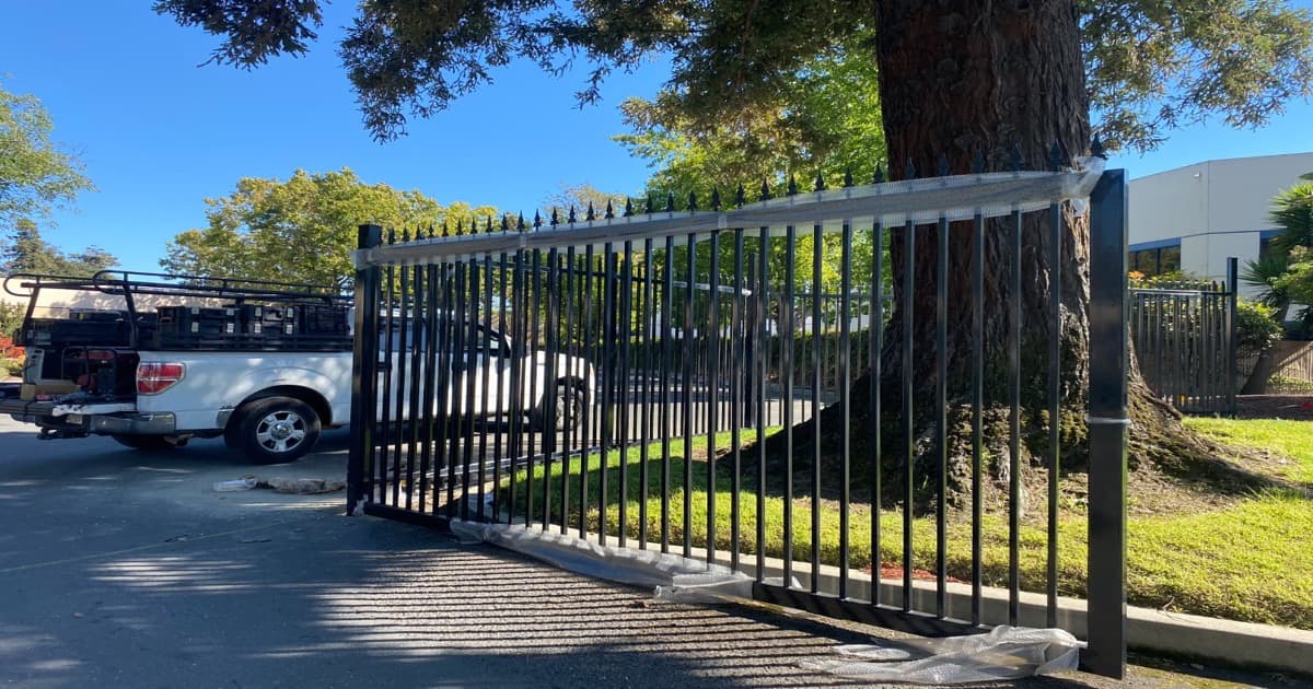 What types of materials are used in gate repairs?