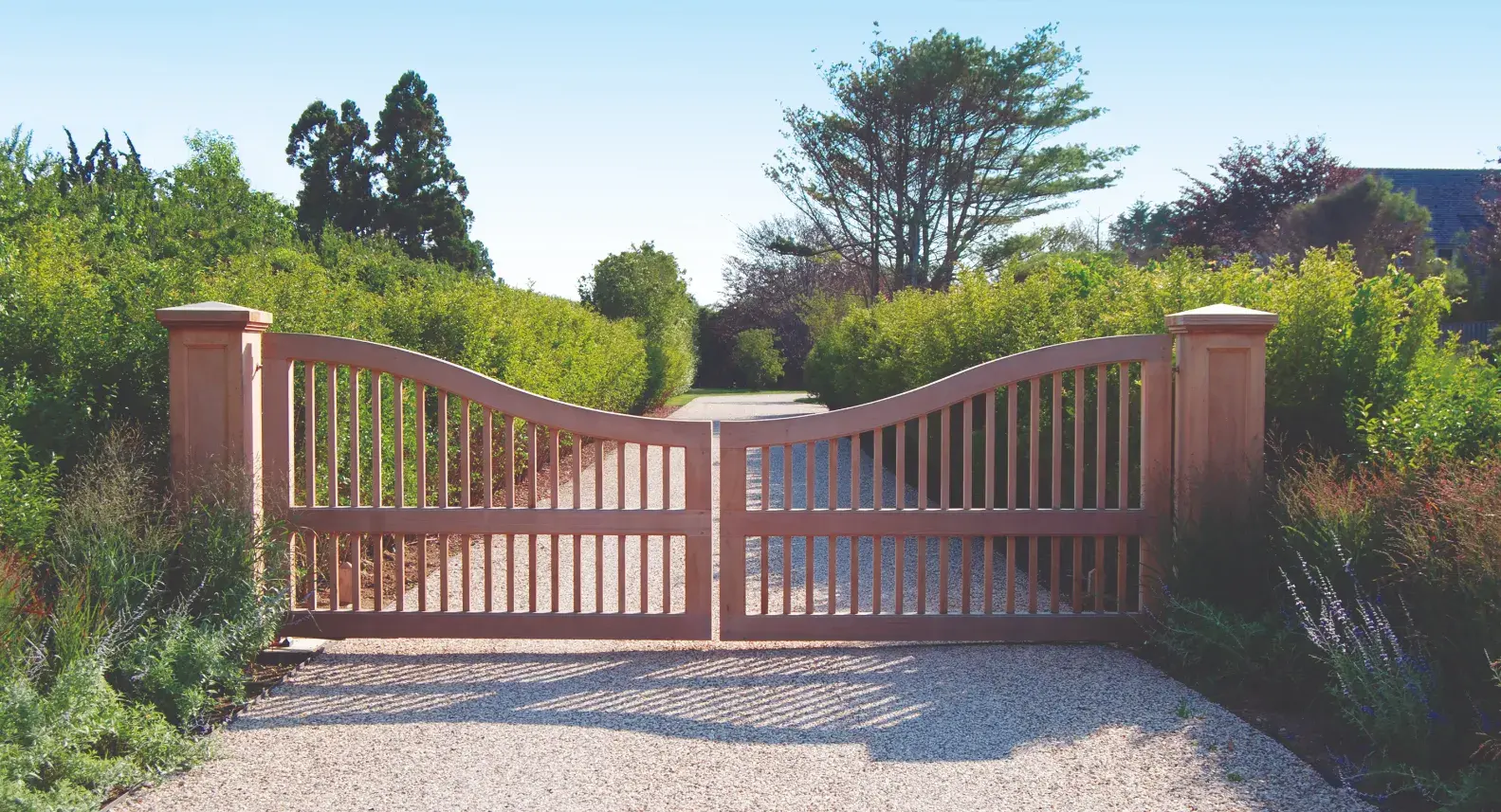 Smart Gate Design: Integrating Technology for a Modern Driveway Gate by SF Bay Automatic Gates